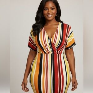 Pen Striped Dress